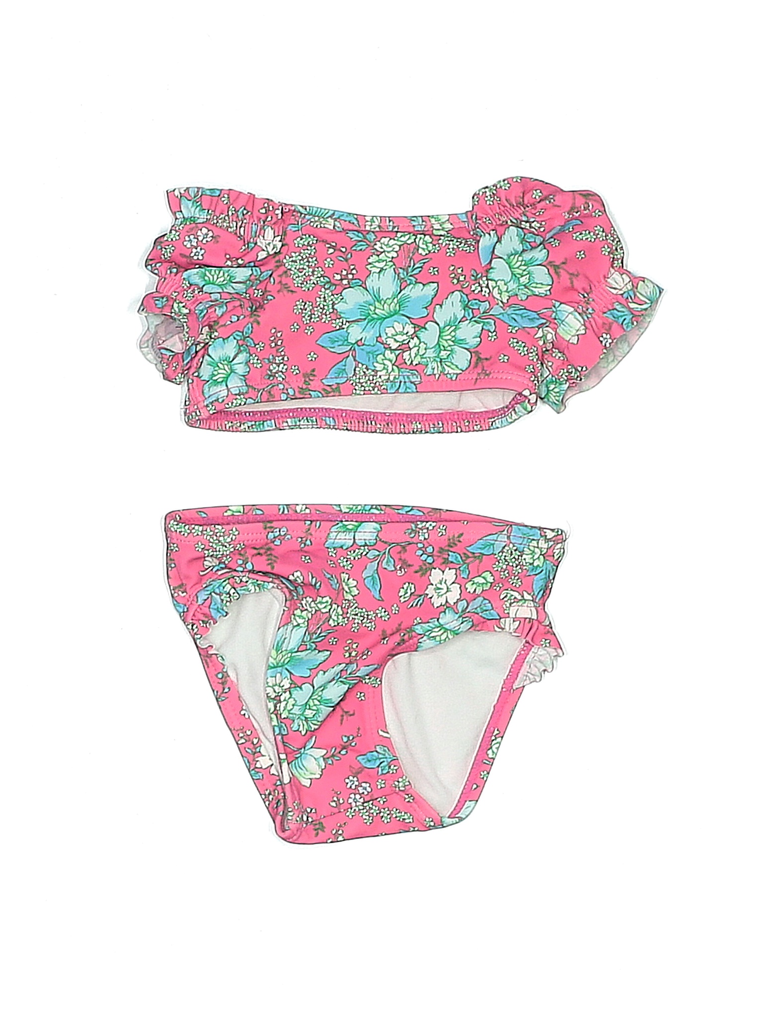 Janie And Jack Pink Two Piece Swimsuit Size Mo Off Thredup