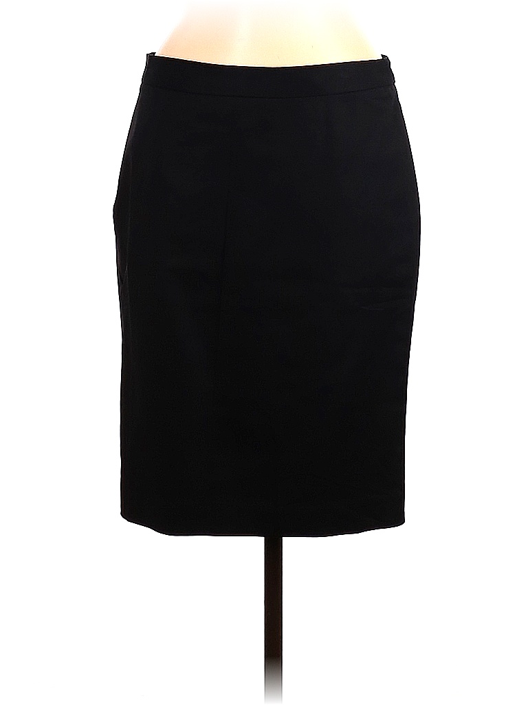 Liz Claiborne Solid Black Casual Skirt Size 6 73 Off ThredUP