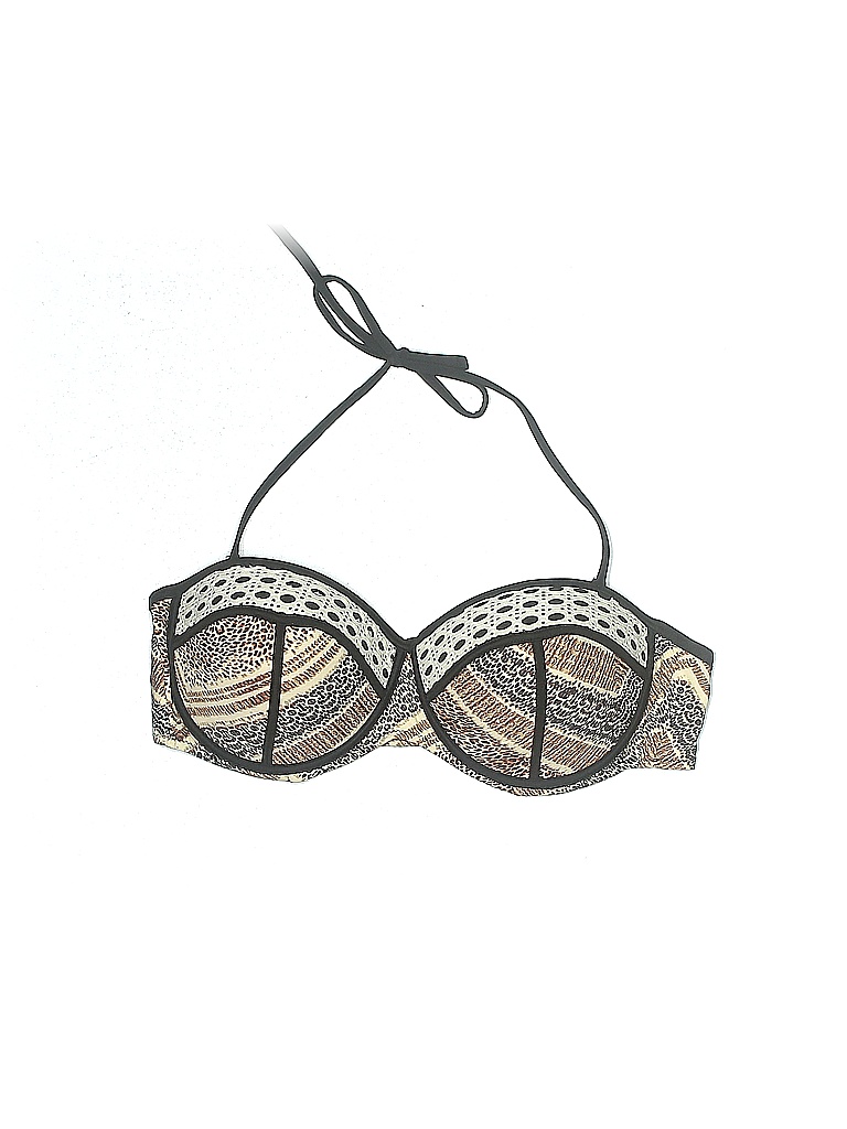 Tini Bikini Snake Print Gold Swimsuit Top Size XL Off ThredUp