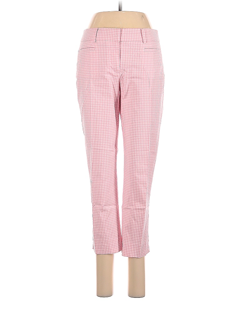 Talbots Checkered Gingham Pink Khakis Size 2 Petite 77 Off ThredUP