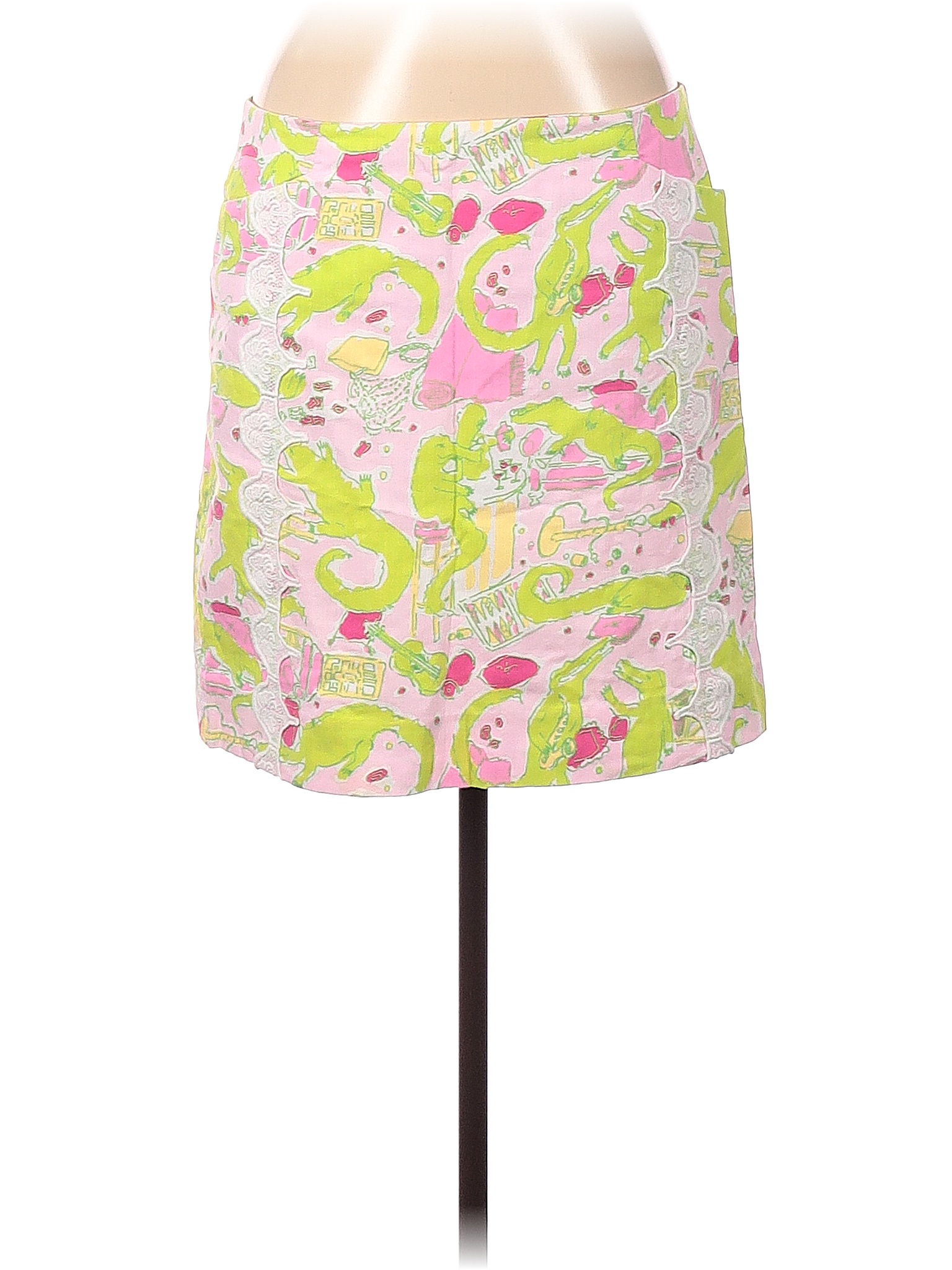 Lilly Pulitzer Multi Color Pink Casual Skirt Size Off Thredup