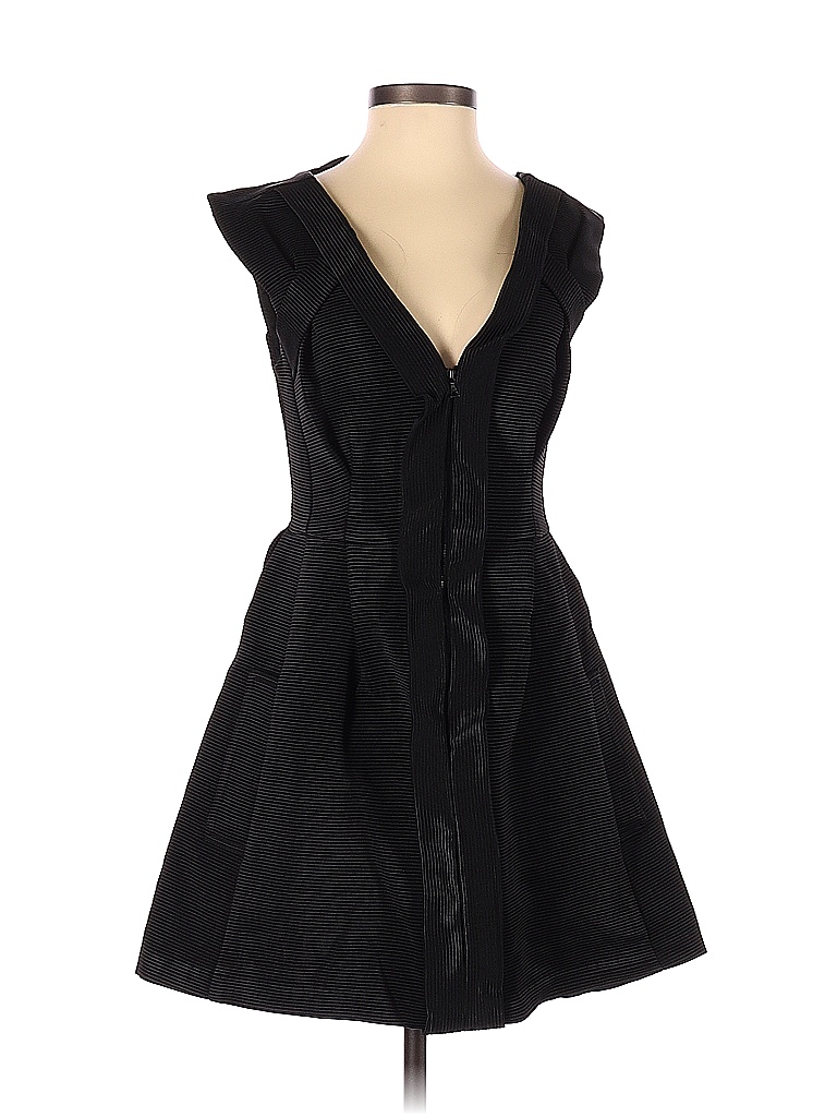 Nanette Lepore Solid Black Cocktail Dress Size Off Thredup