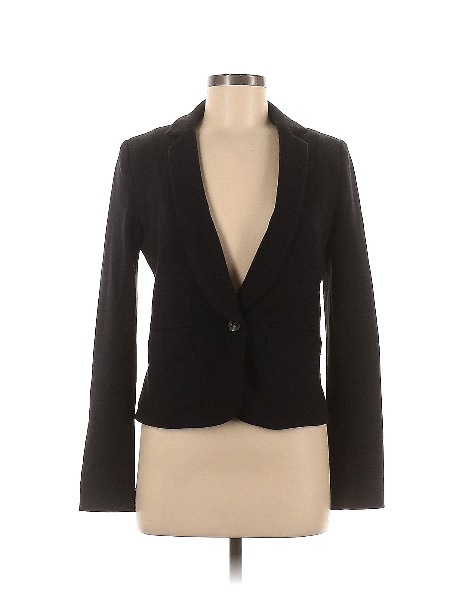 Cartonnier Solid Black Blazer Size Off Thredup