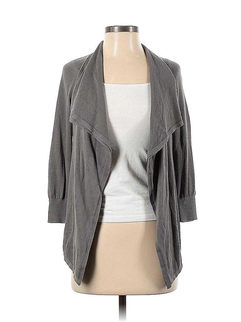 Tommy Bahama Color Block Solid Gray Cardigan Size XS 90 Off ThredUp