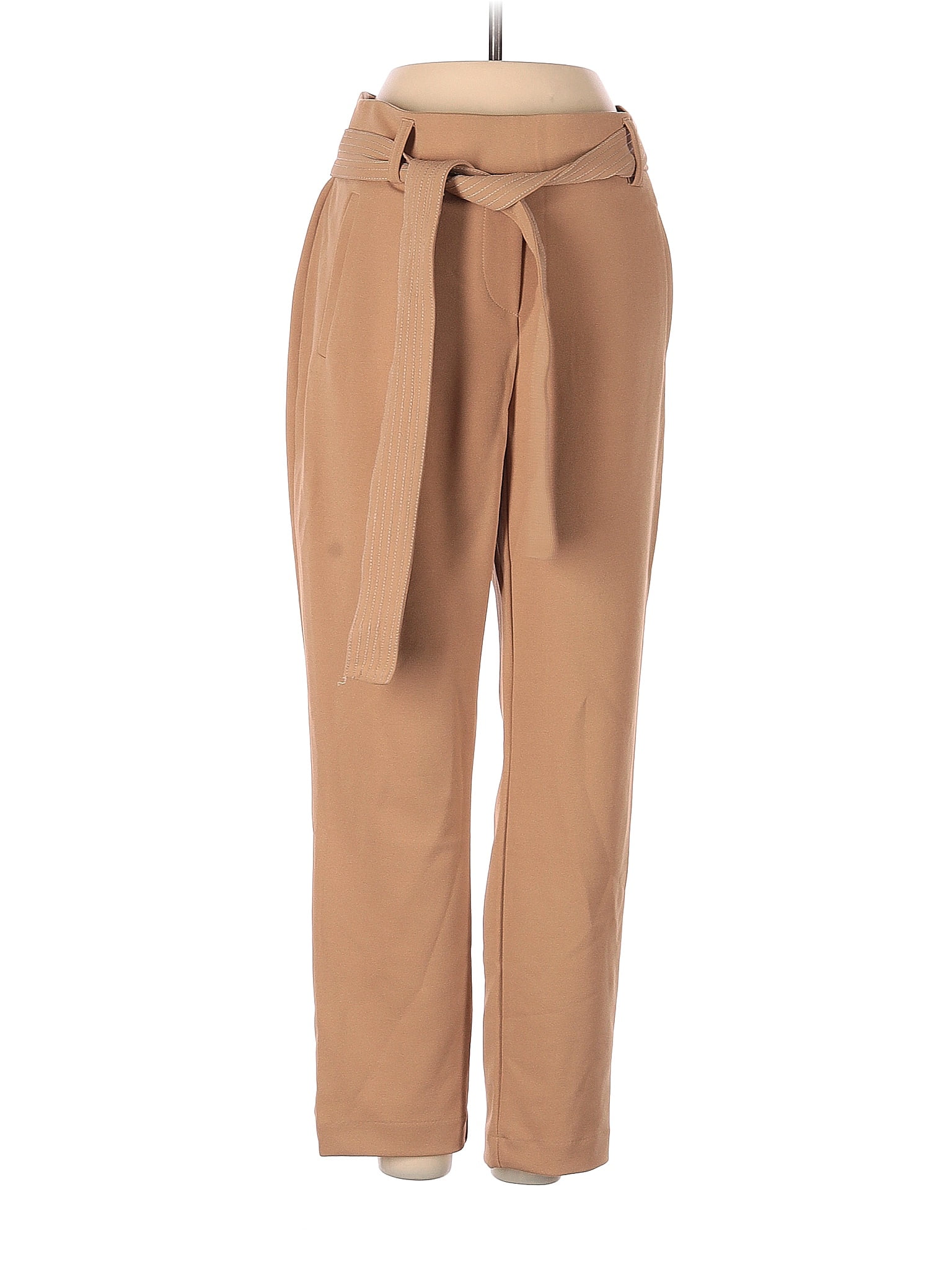 Jules Leopold Solid Brown Tan Casual Pants Size XS 66 Off ThredUP