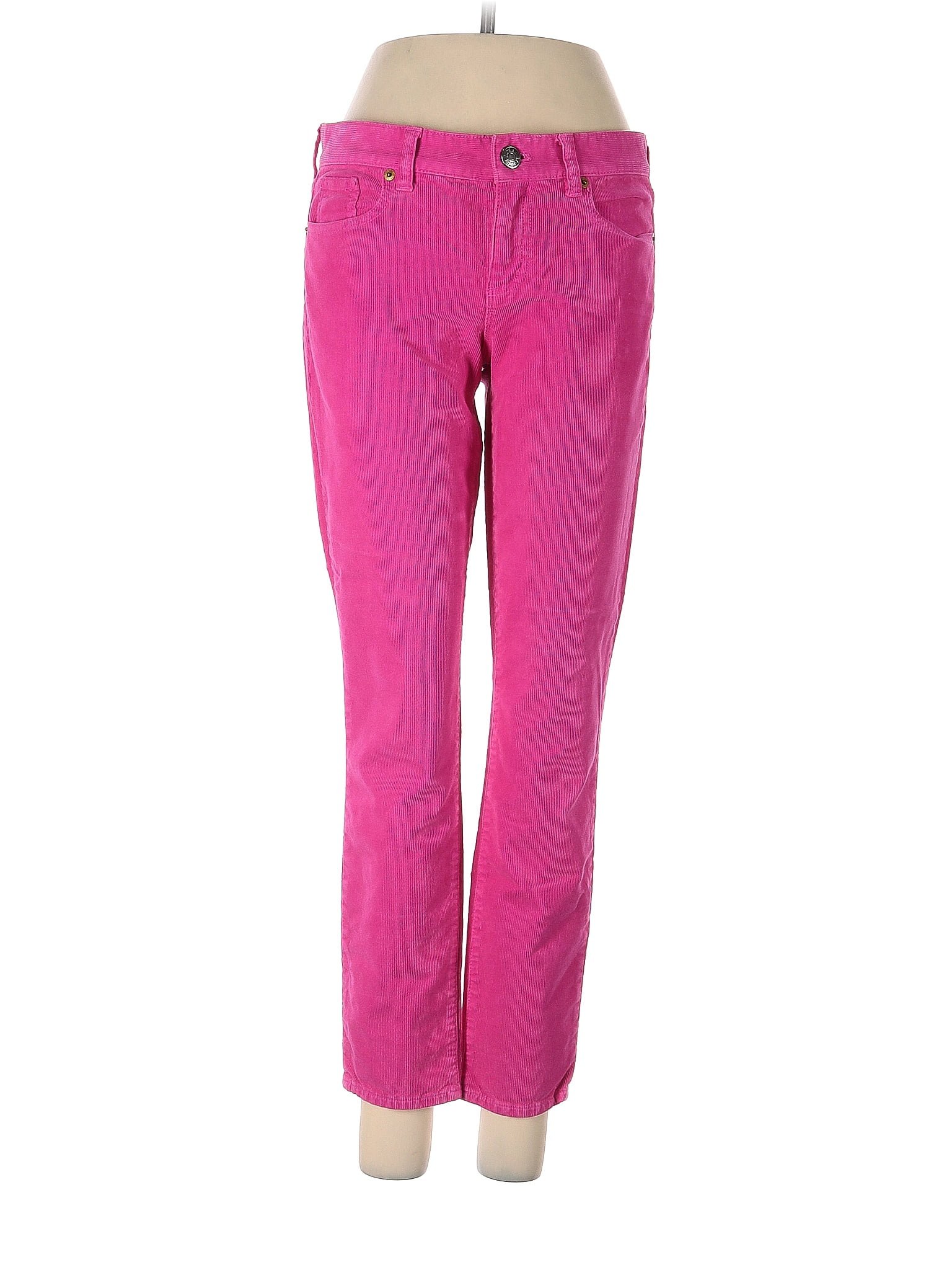 J Crew Pink Cords Waist Off Thredup