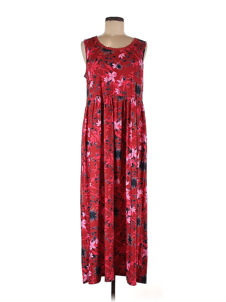 Suzanne Betro Red Casual Dress Size M 86 Off ThredUp