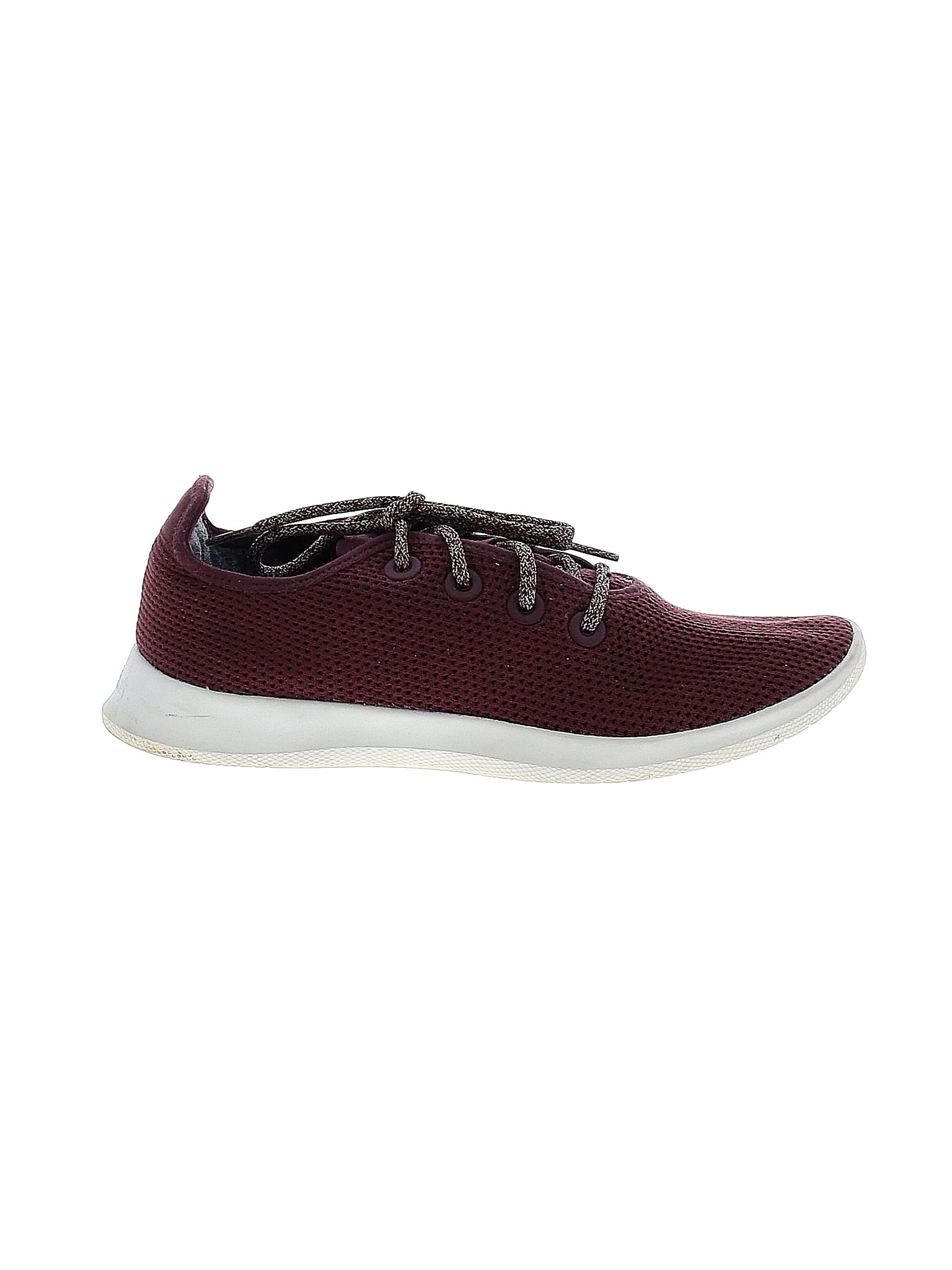 Allbirds Color Block Solid Maroon Burgundy Sneakers Size Off