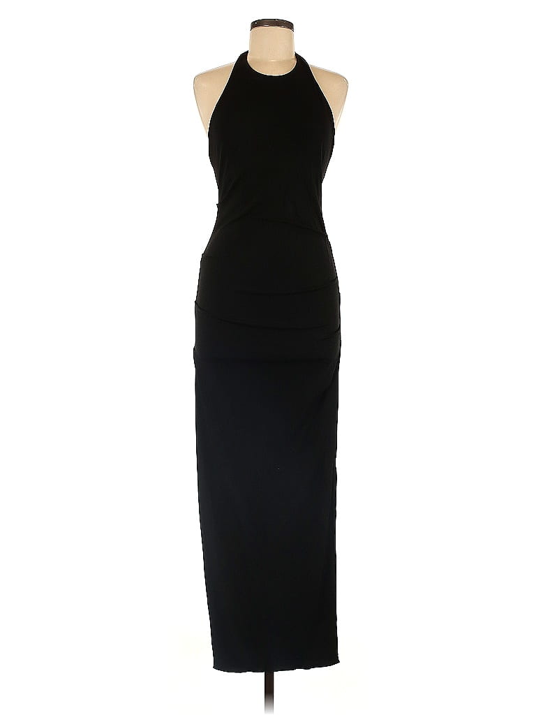 Nicole Miller Solid Black Cocktail Dress Size Off Thredup