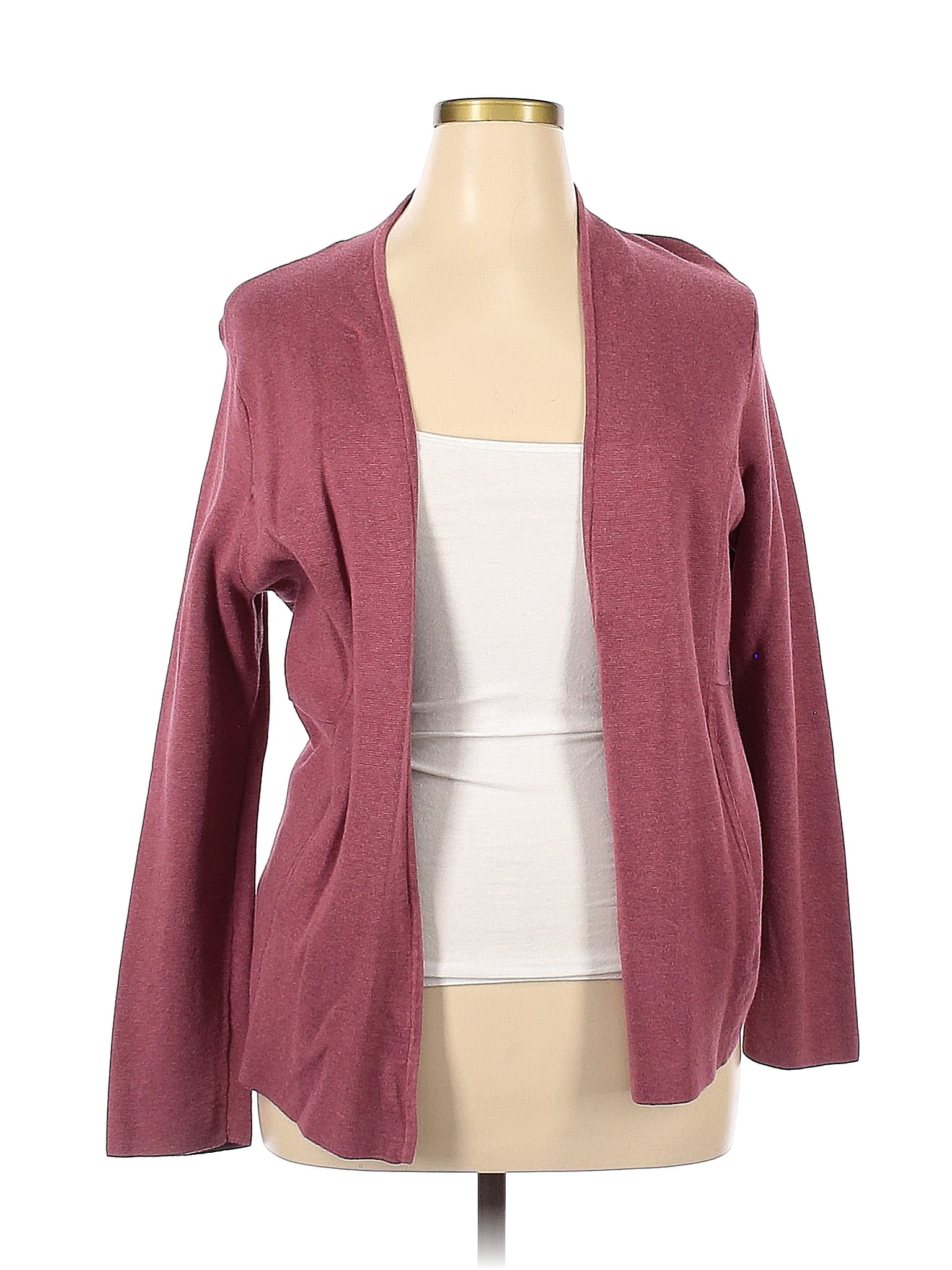 Talbots Outlet Burgundy Cardigan Size XL 54 Off ThredUP