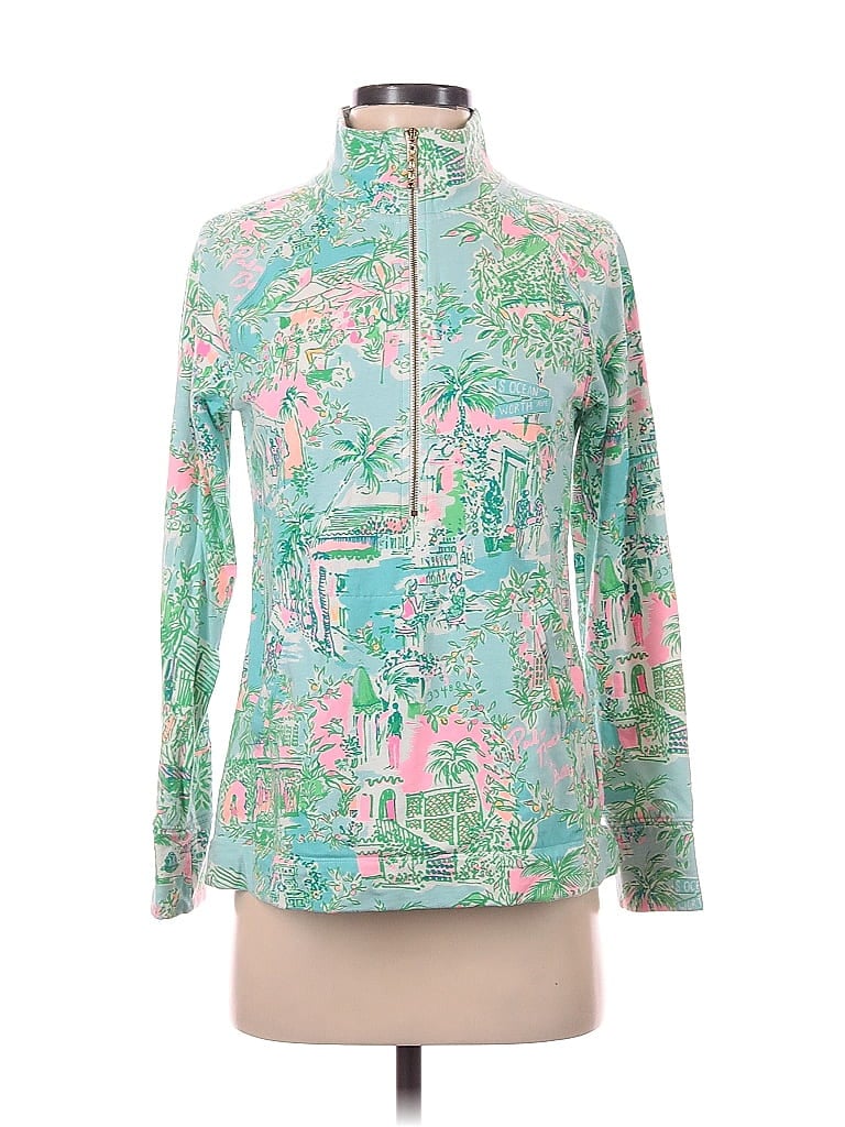 Lilly Pulitzer Green Track Jacket Size 5 78 Off ThredUp