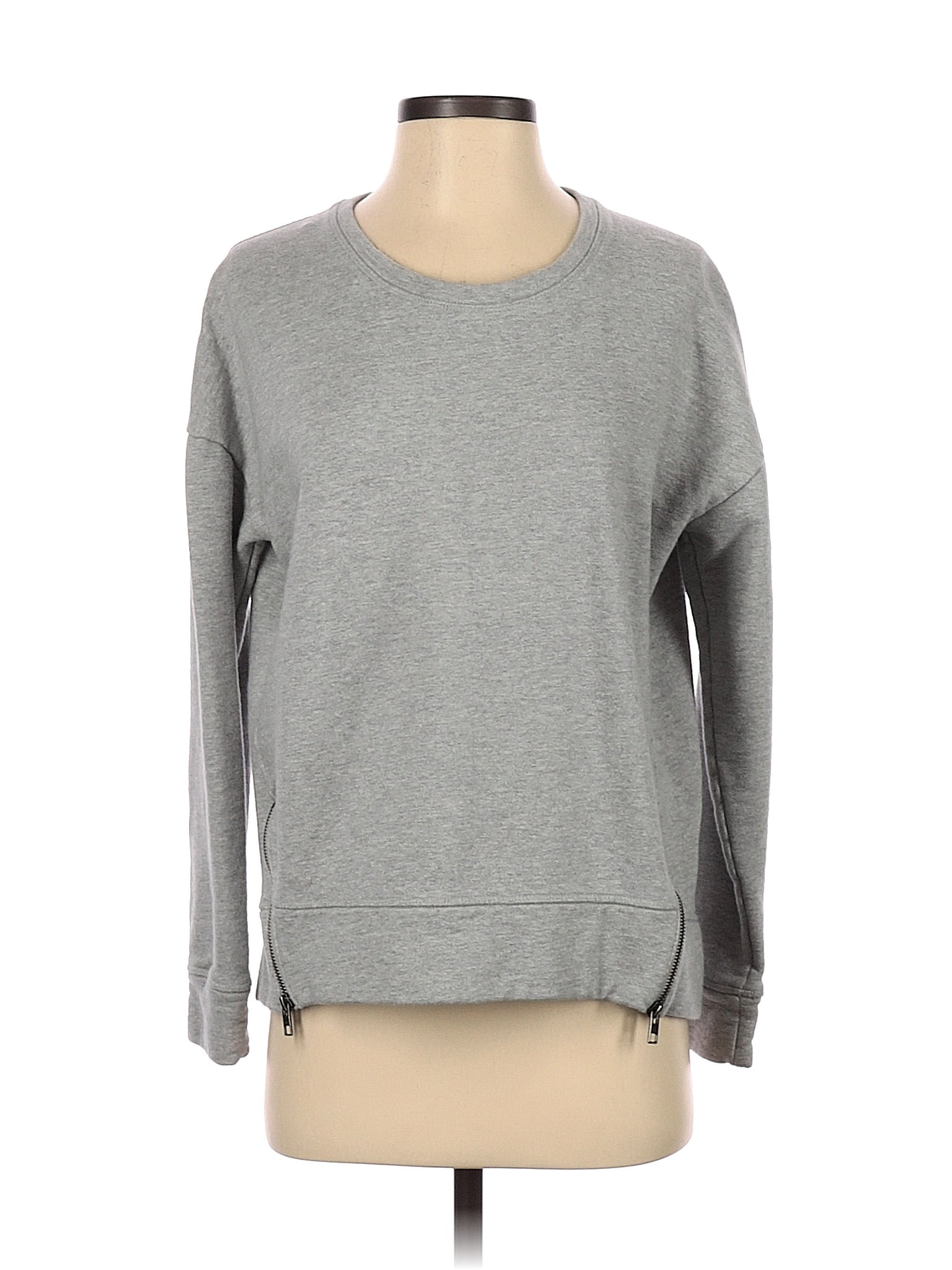 Athleta Gray Sweatshirt Size S 62 Off ThredUP