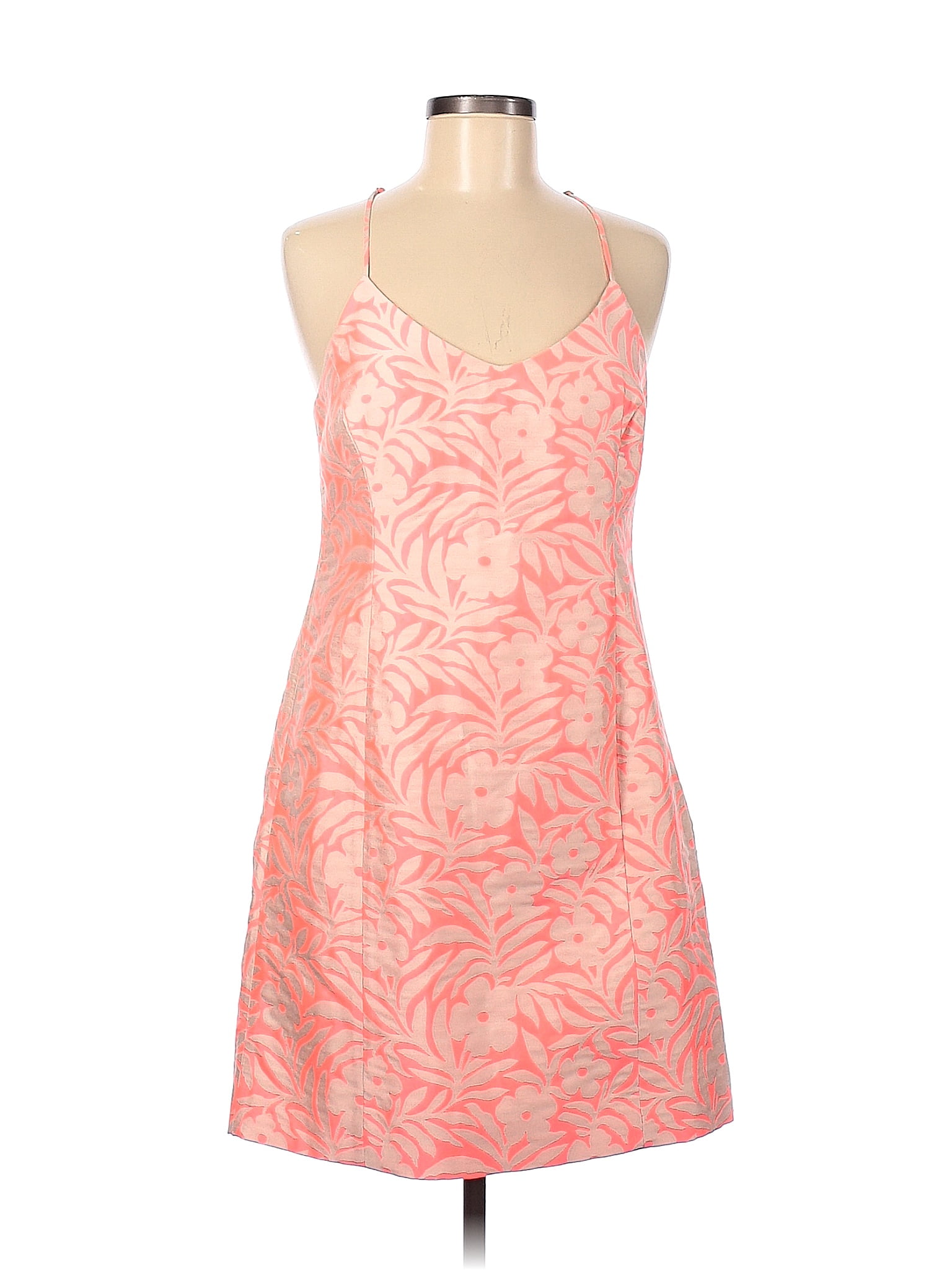 J Crew Factory Store Pink Casual Dress Size 6 77 Off ThredUp