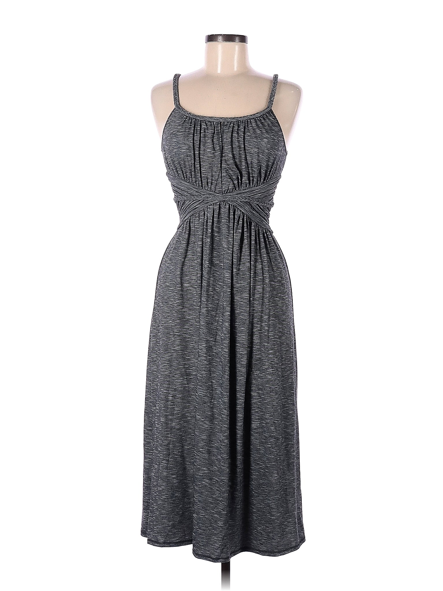 Max Studio Gray Casual Dress Size M 76 Off ThredUp