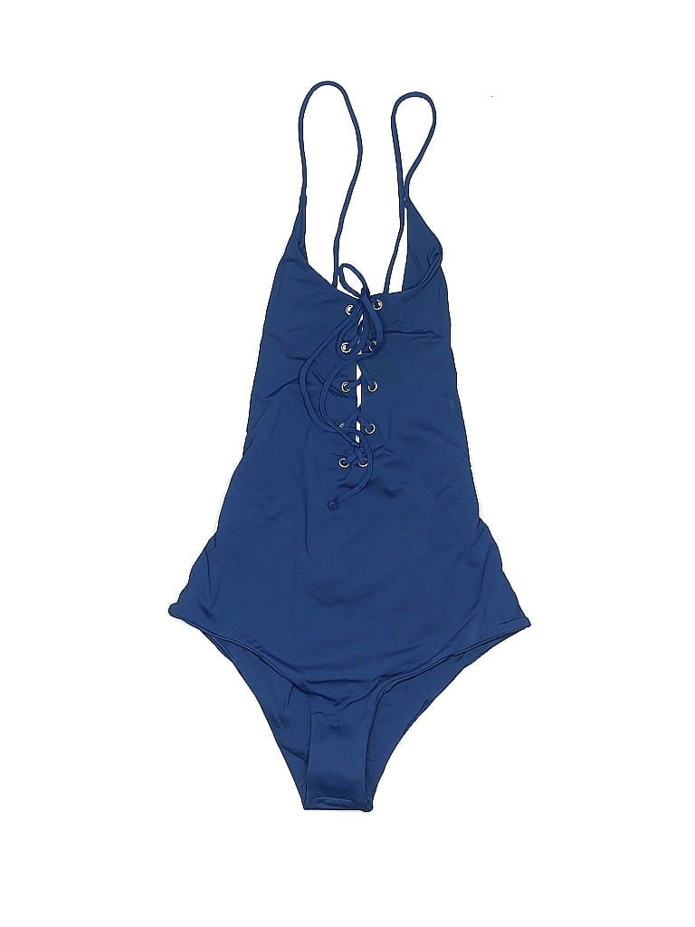 Tavik Swimwear Solid Blue One Piece Swimsuit Size S Off Thredup