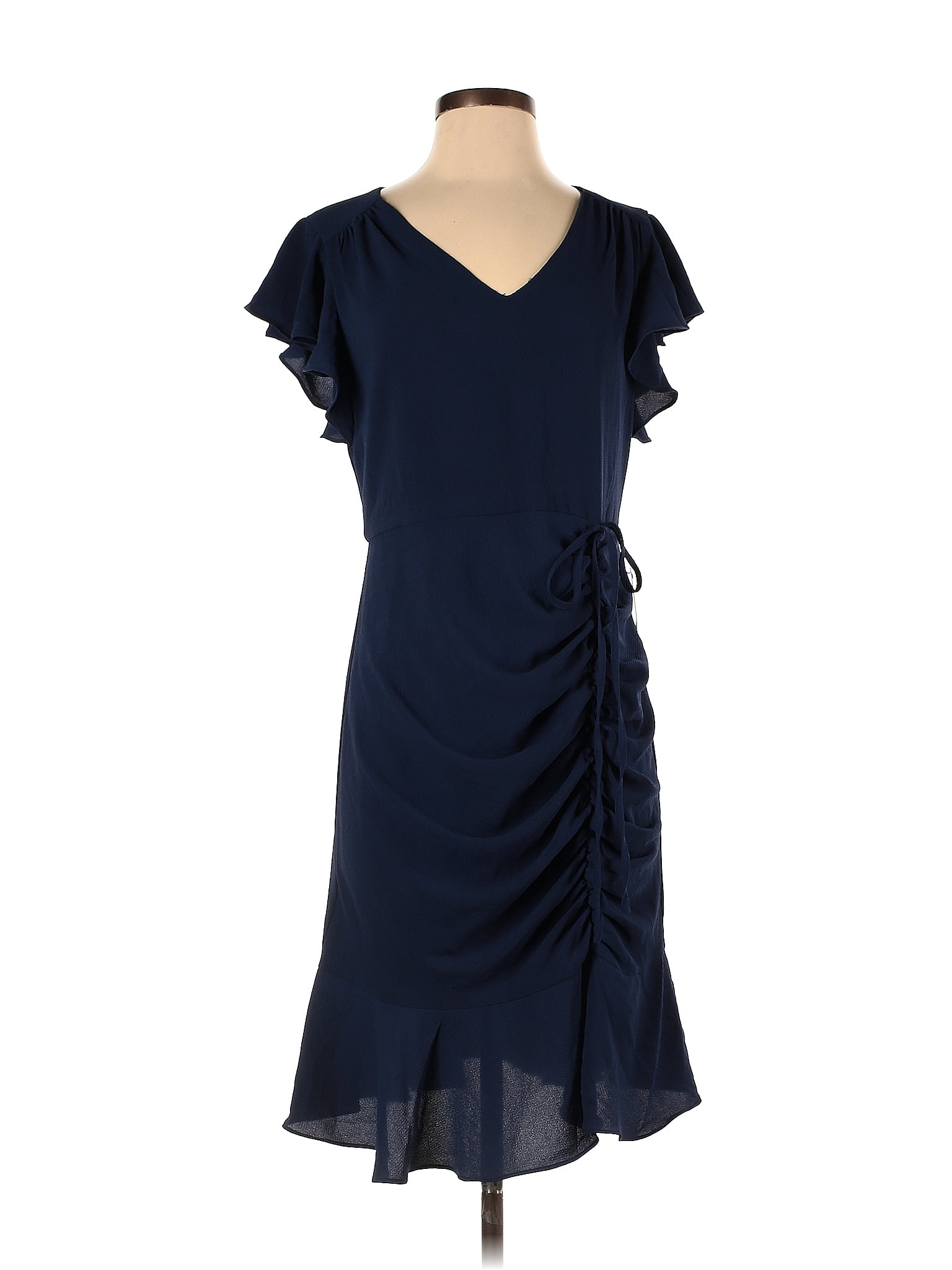 Express Solid Navy Blue Casual Dress Size S 72 Off ThredUP