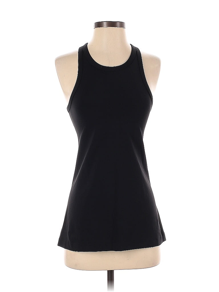 Lululemon Athletica Color Block Solid Black Active Tank Size 2 51