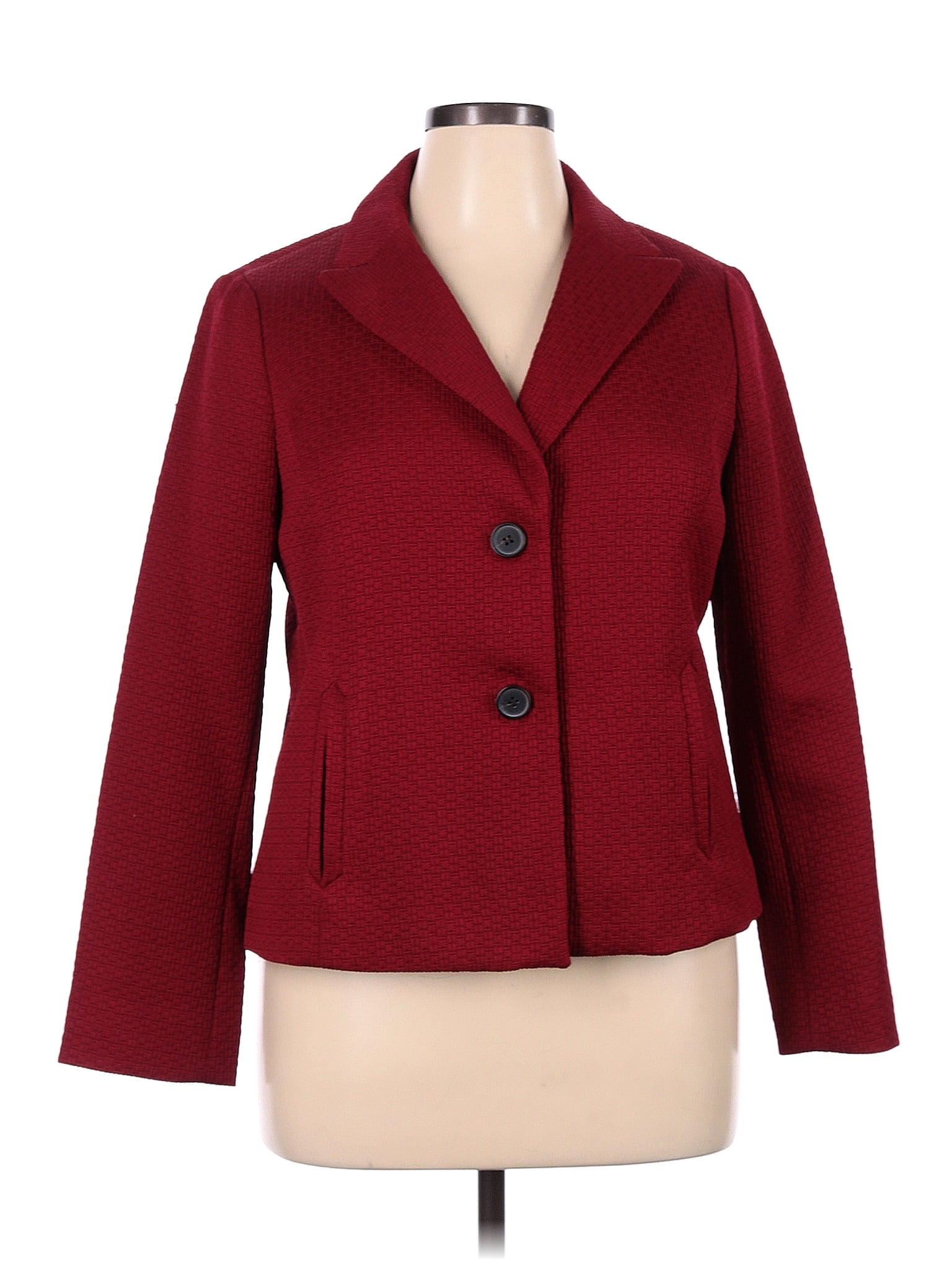 Talbots Red Blazer Size Petite Off Thredup