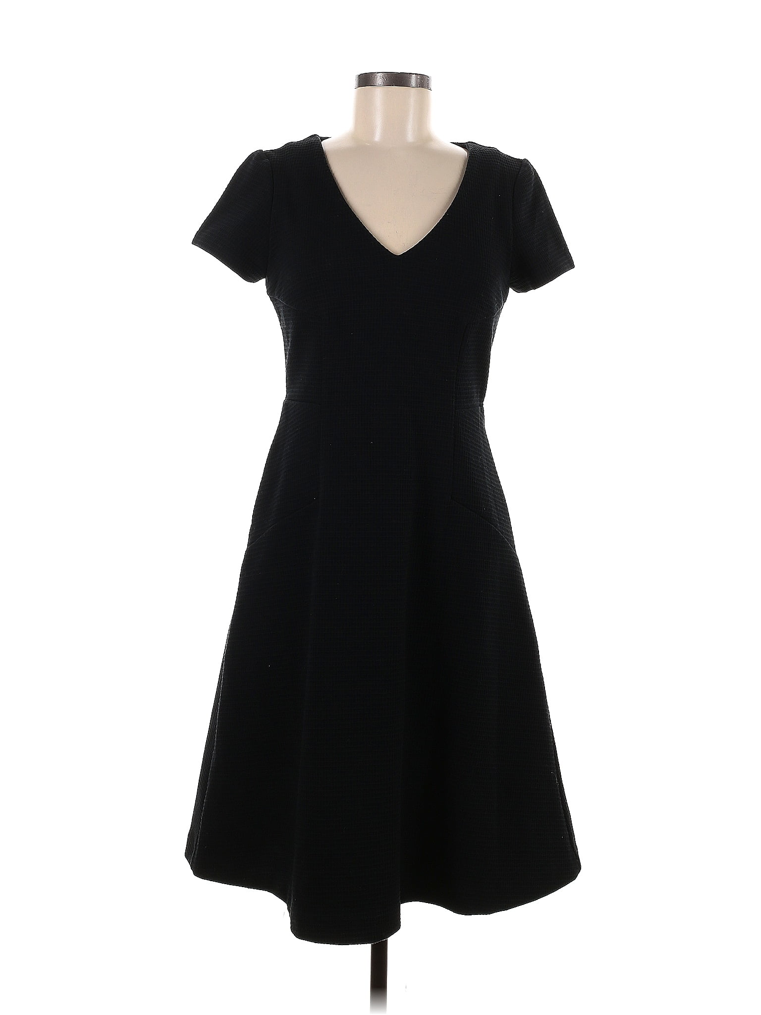 Boden Solid Black Casual Dress Size 6 64 Off ThredUP