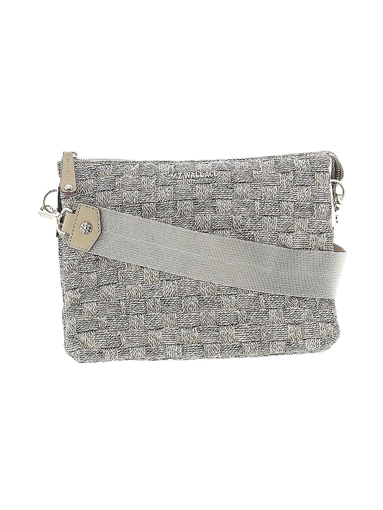 MZ Wallace Gray Tan Crossbody Bag One Size 69 Off ThredUP