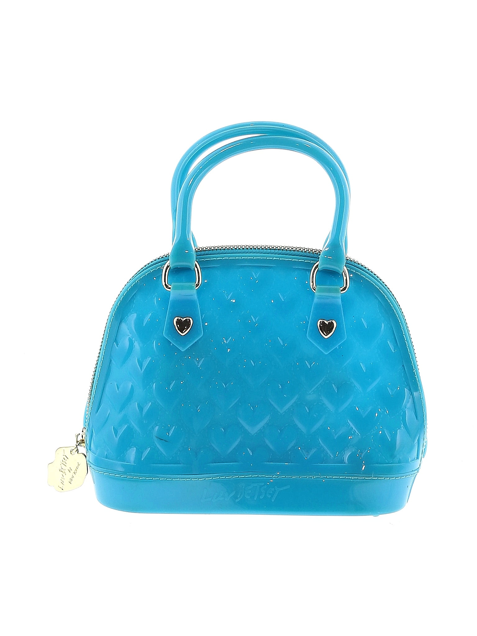 Luv Betsey By Betsey Johnson Solid Blue Satchel One Size 53 Off