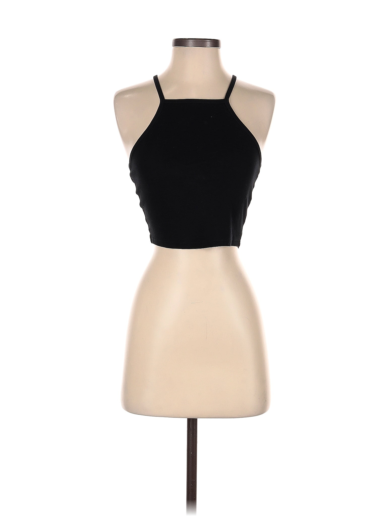 Trafaluc By Zara Solid Black Tank Top Size S Off Thredup