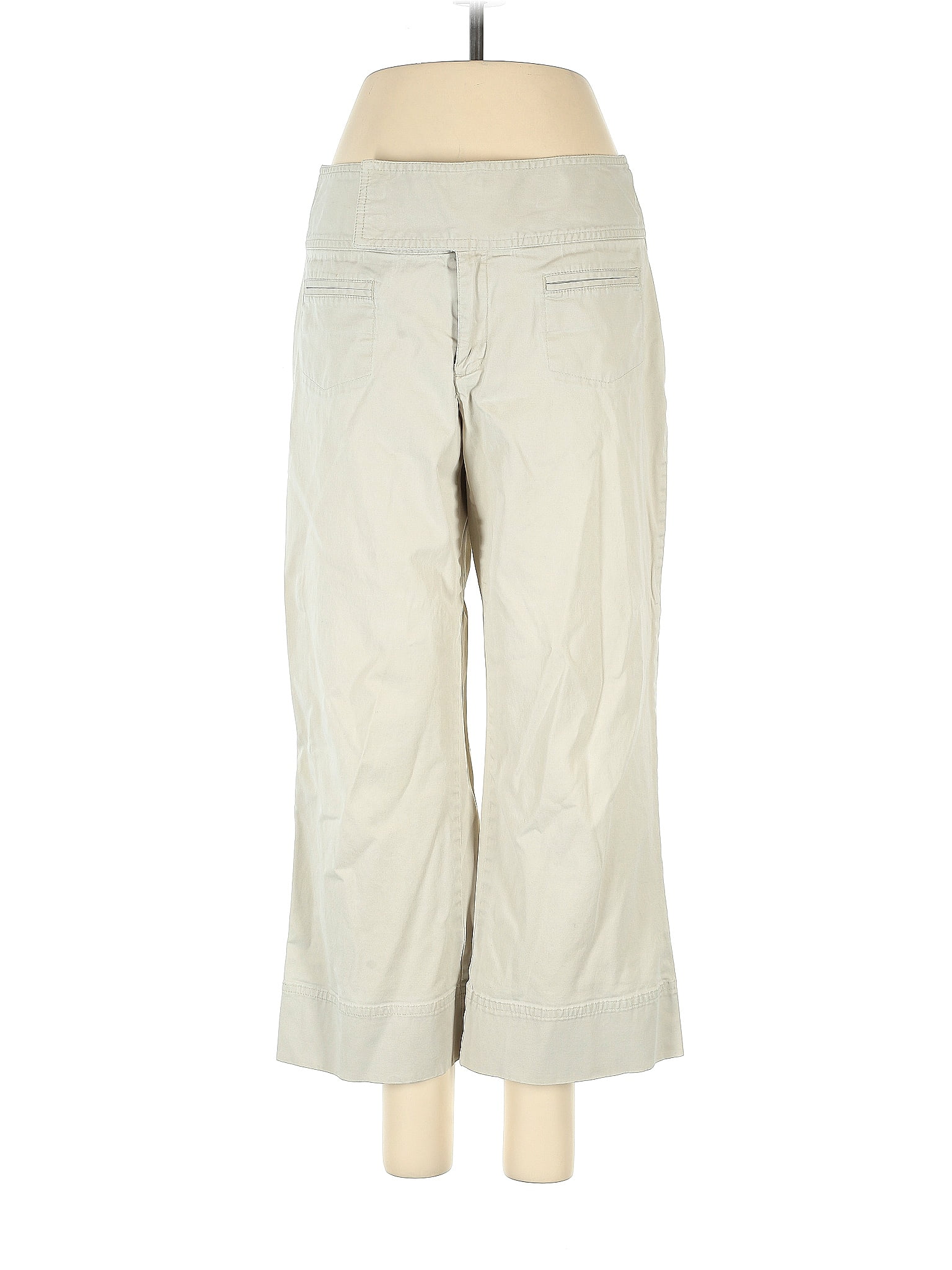 Gap Solid Ivory Cargo Pants Size Off Thredup