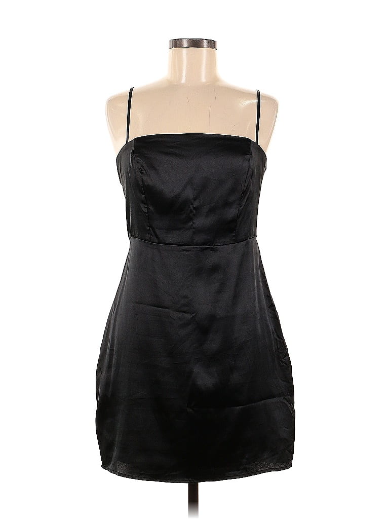 Lulus Solid Black Cocktail Dress Size M Off Thredup