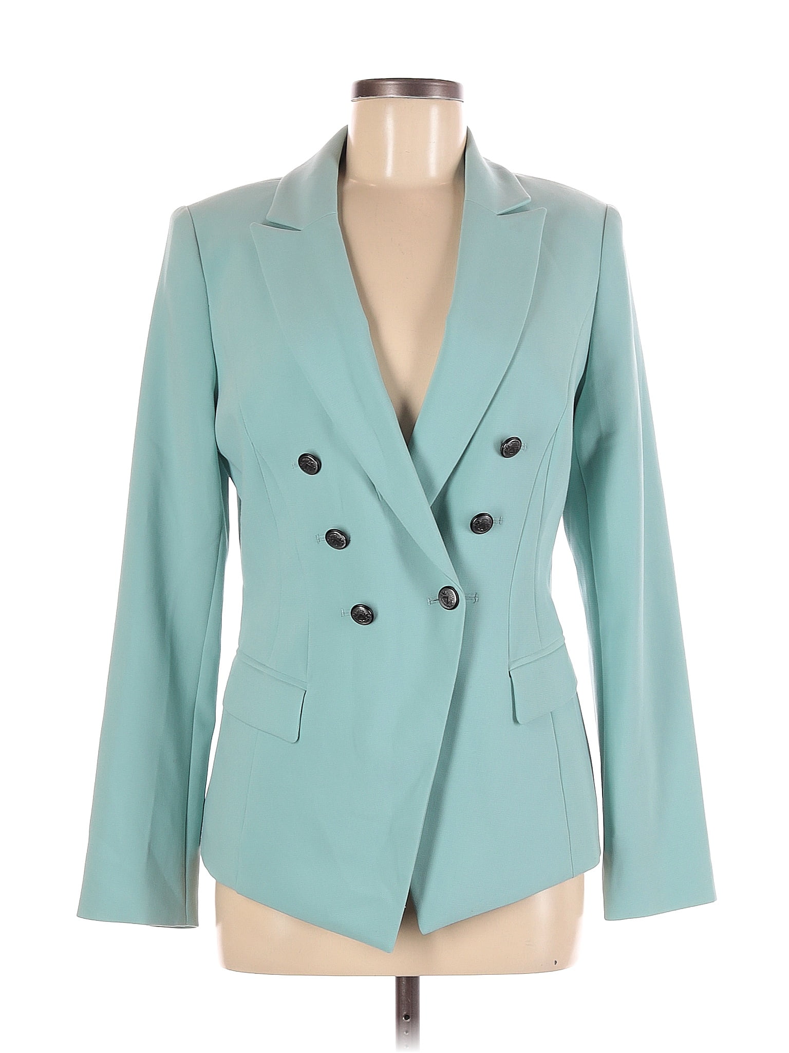 White House Black Market Teal Blazer Size 6 67 Off ThredUp