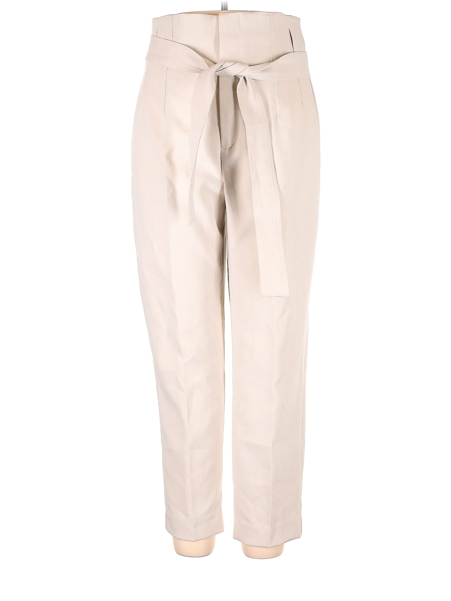 Zara Solid Ivory Dress Pants Size 32 Estimated 55 Off ThredUp