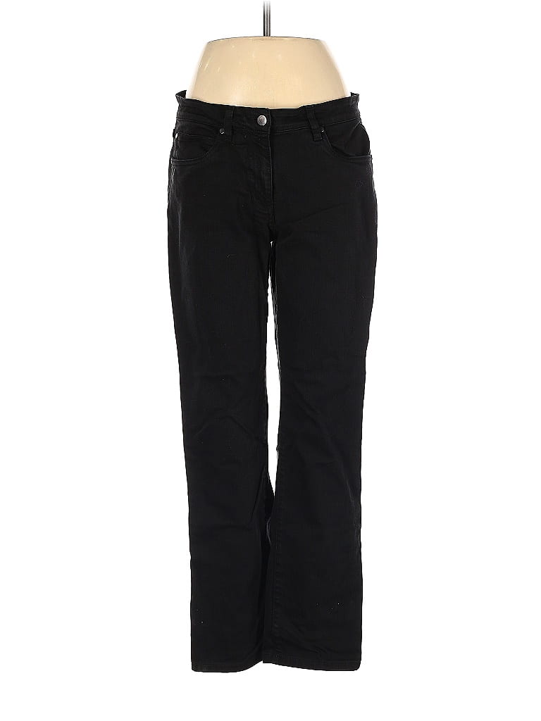 Eileen Fisher Solid Black Jeans Size 8 78 Off ThredUP