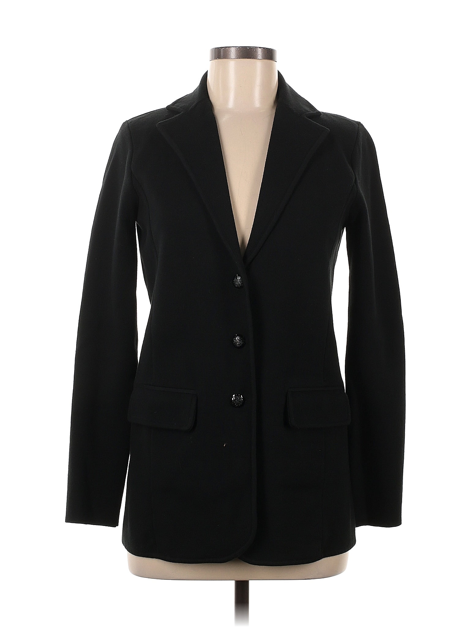 Lauren By Ralph Lauren Solid Black Blazer Size M Off Thredup