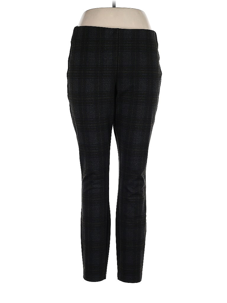 NANETTE Nanette Lepore Plaid Black Dress Pants Size L 74 Off ThredUP