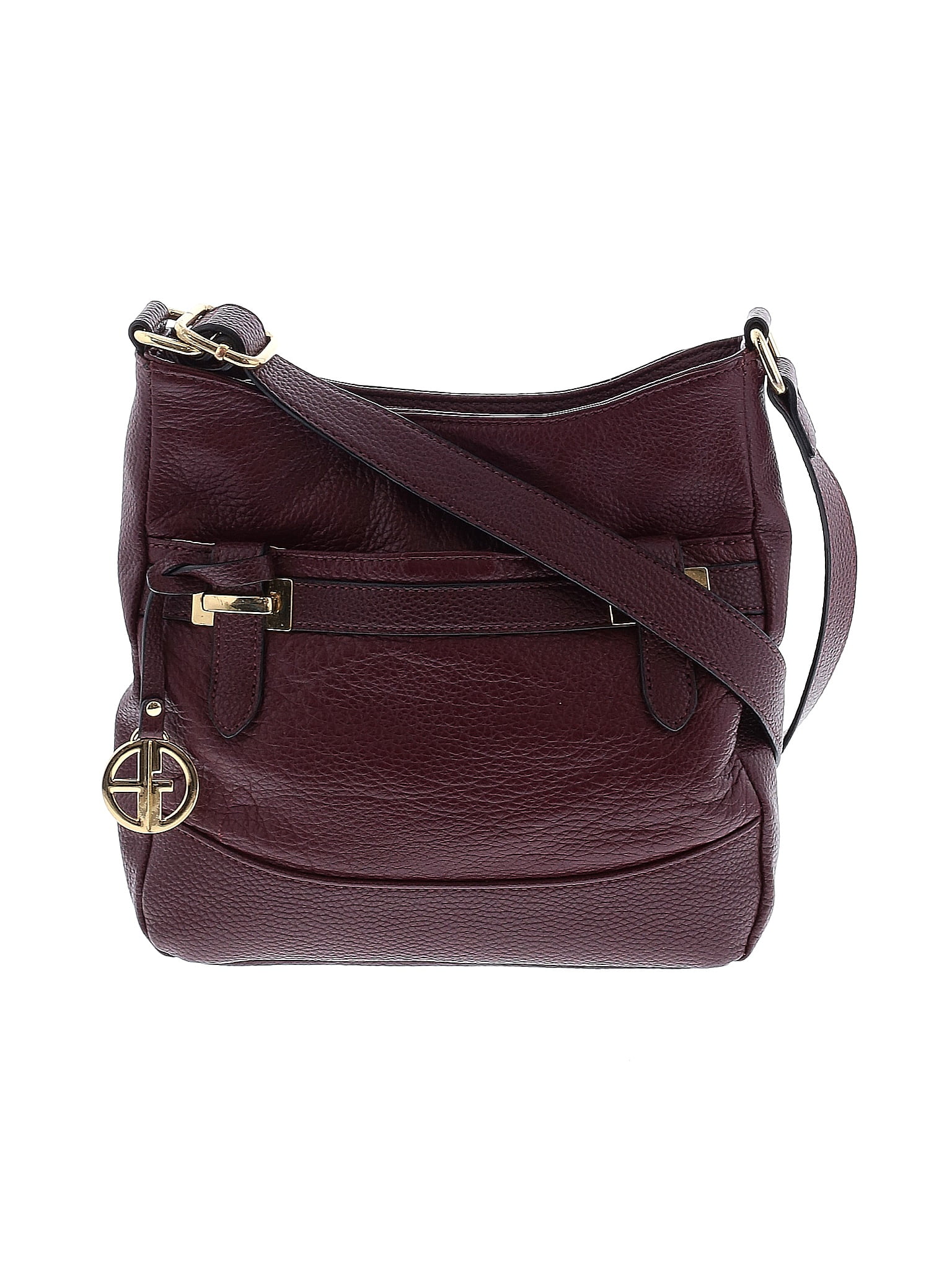 Giani Bernini Solid Burgundy Crossbody Bag One Size Off Thredup