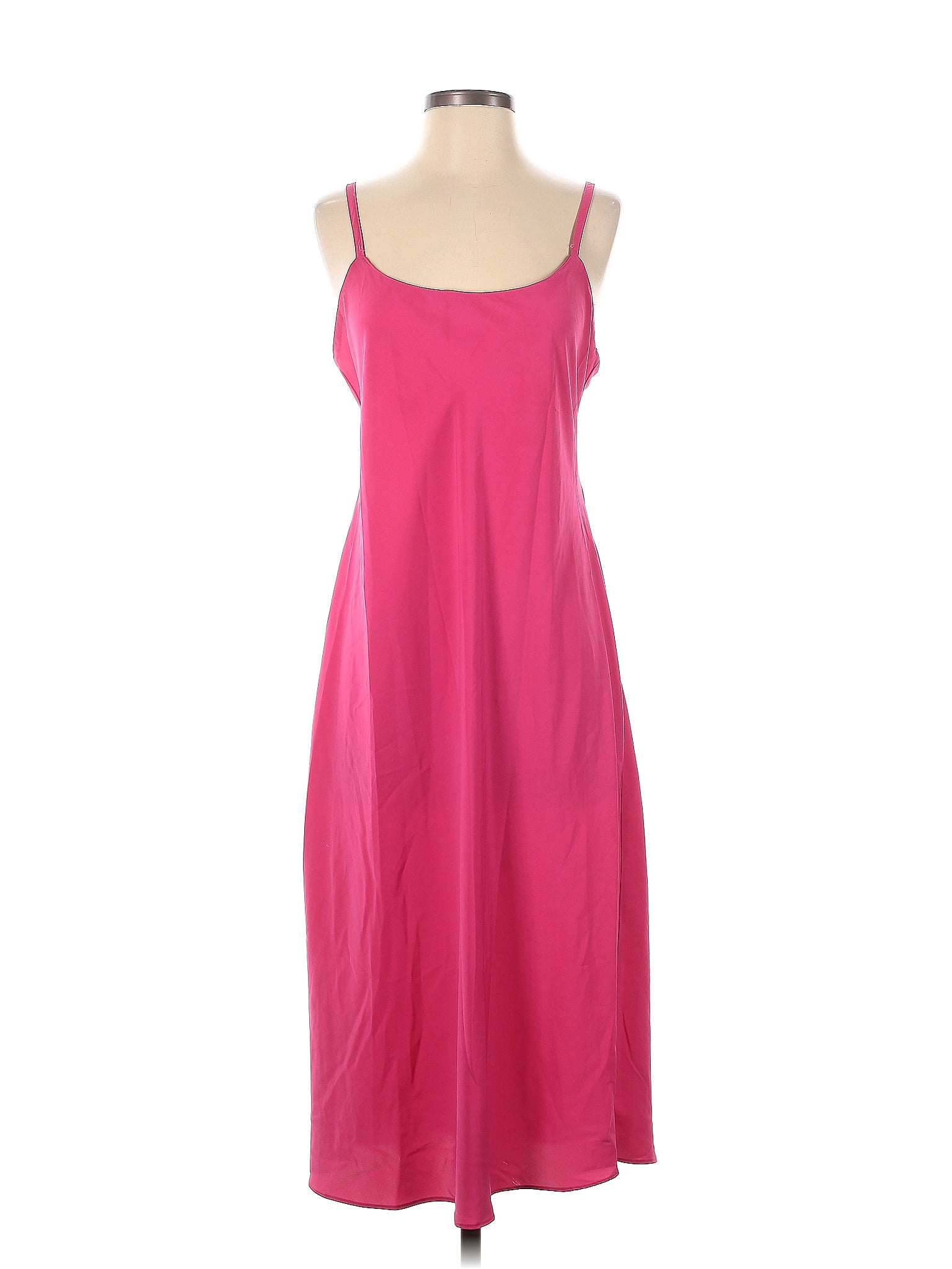 Natori Solid Pink Casual Dress Size S Off Thredup