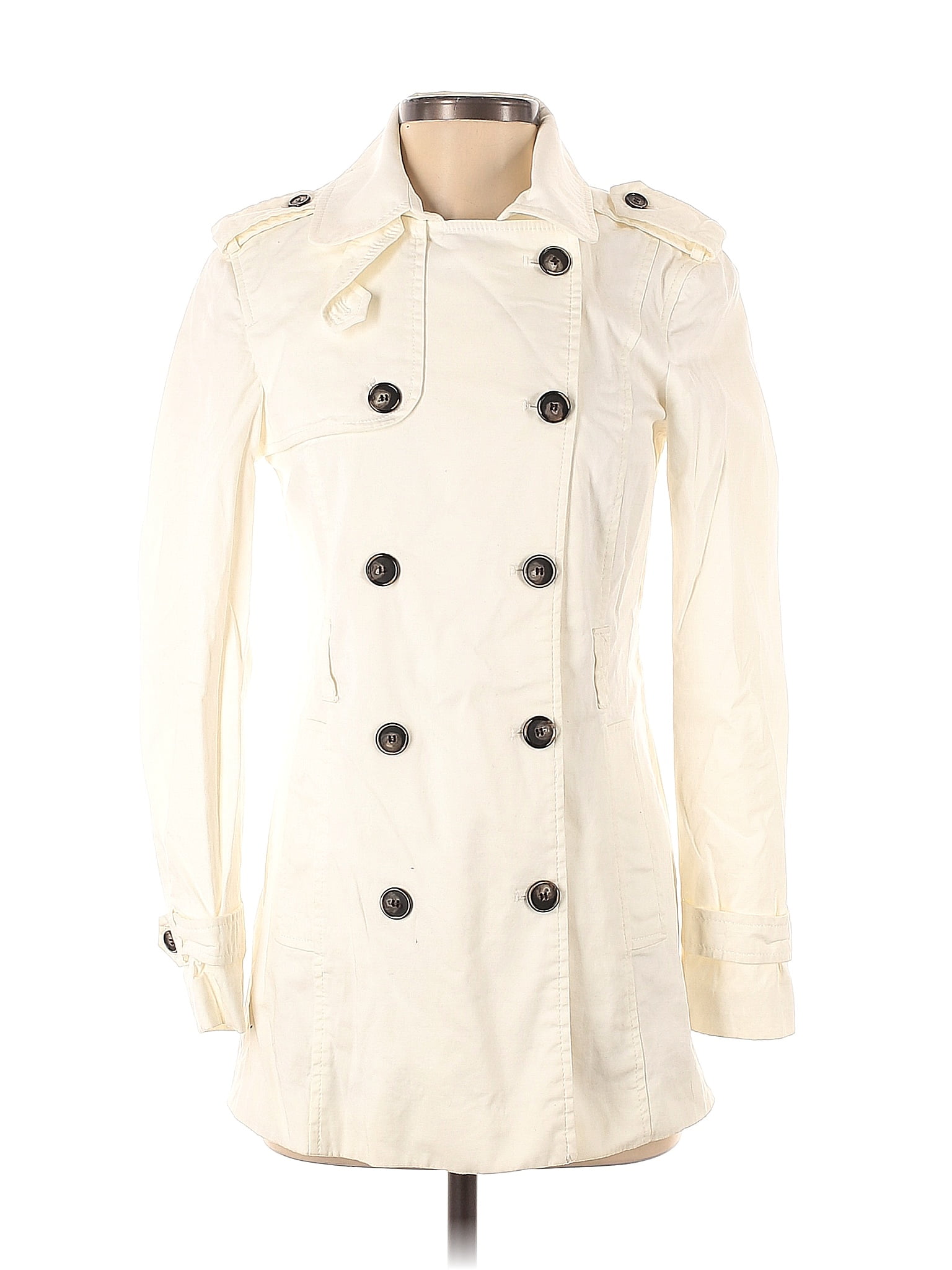 Zara Basic Ivory Jacket Size S Off Thredup