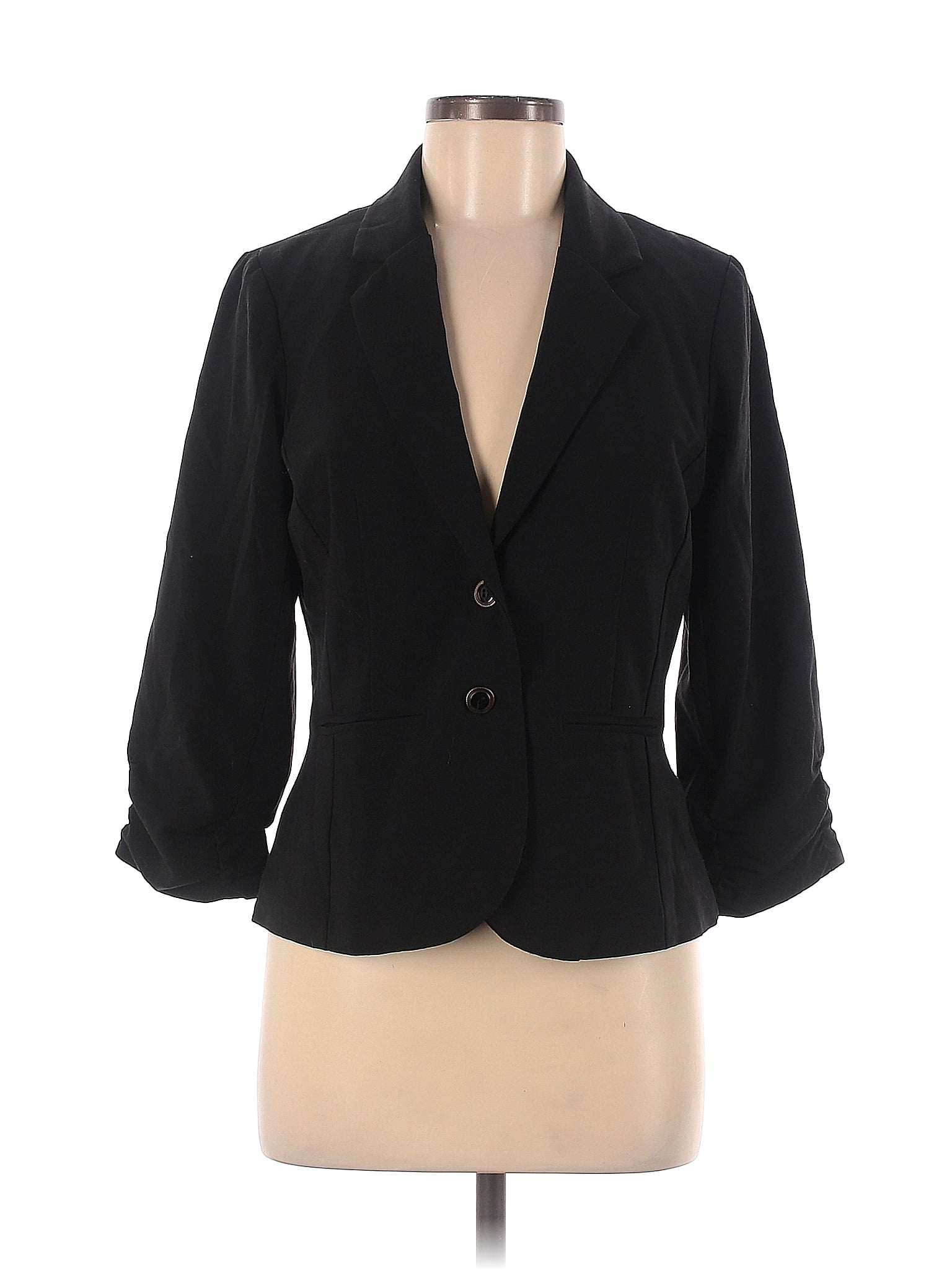 Velvet Heart Solid Black Blazer Size M 81 Off ThredUp