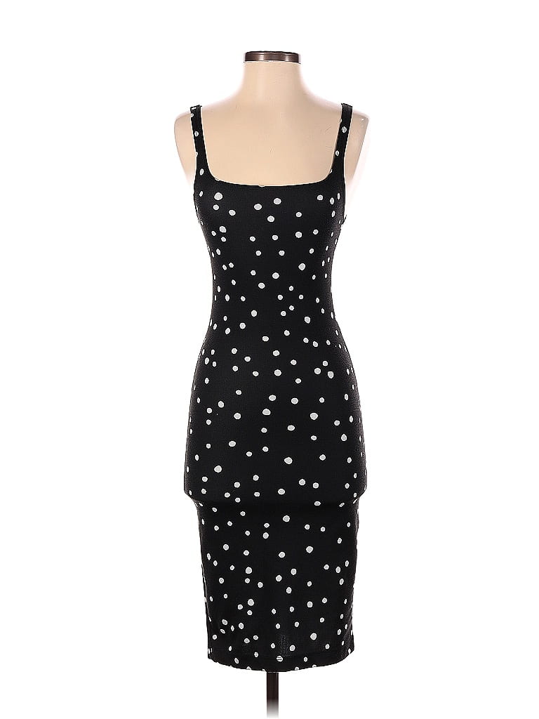 Trafaluc By Zara Polka Dots Black Casual Dress Size S Off Thredup