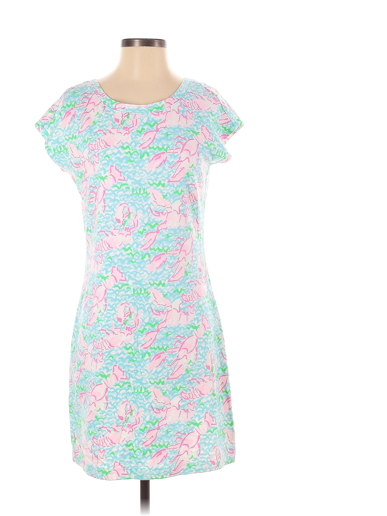 Lilly Pulitzer Multi Color Pink Casual Dress Size S Off Thredup