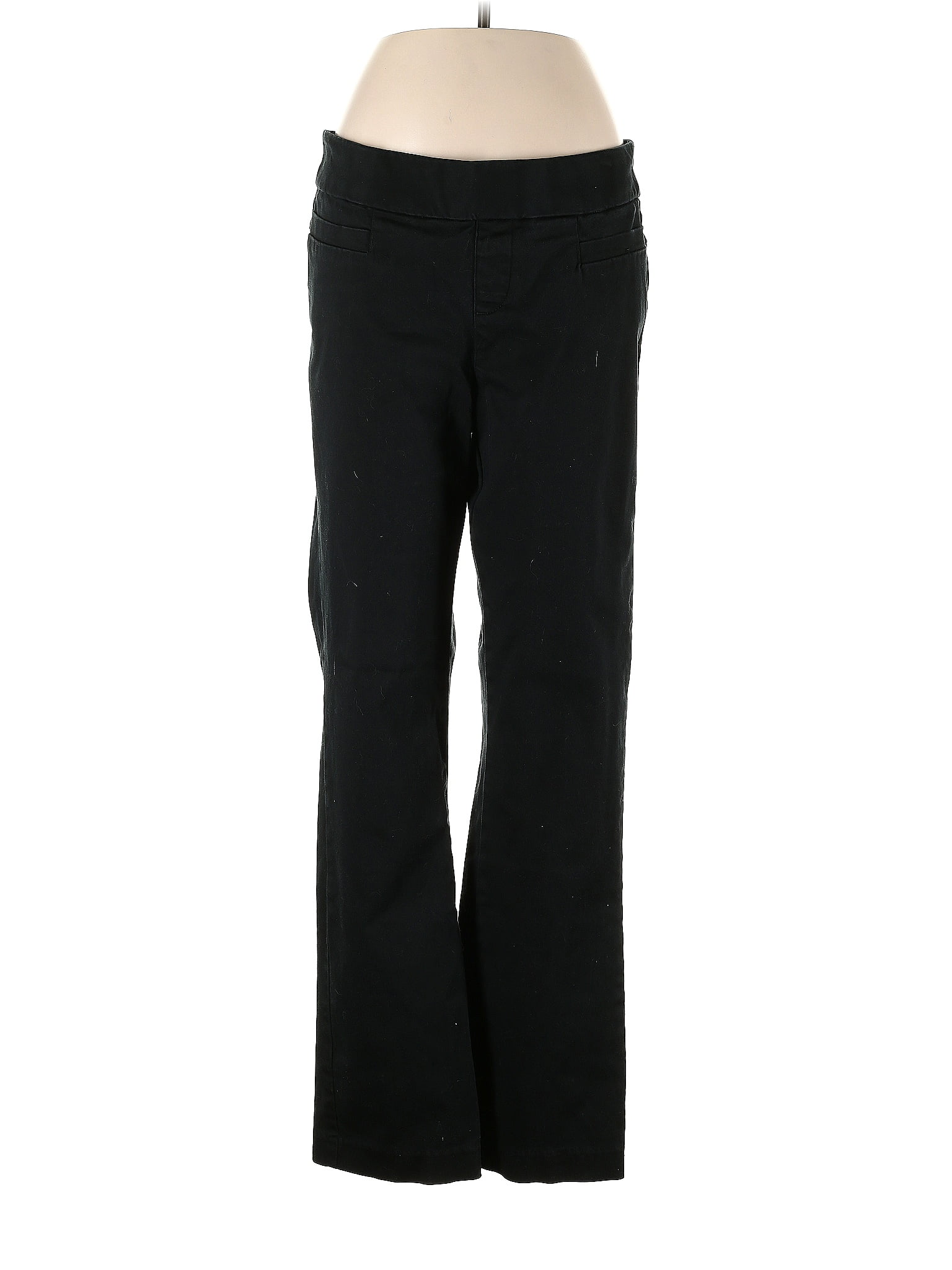 Lee Solid Black Casual Pants Size Off Thredup