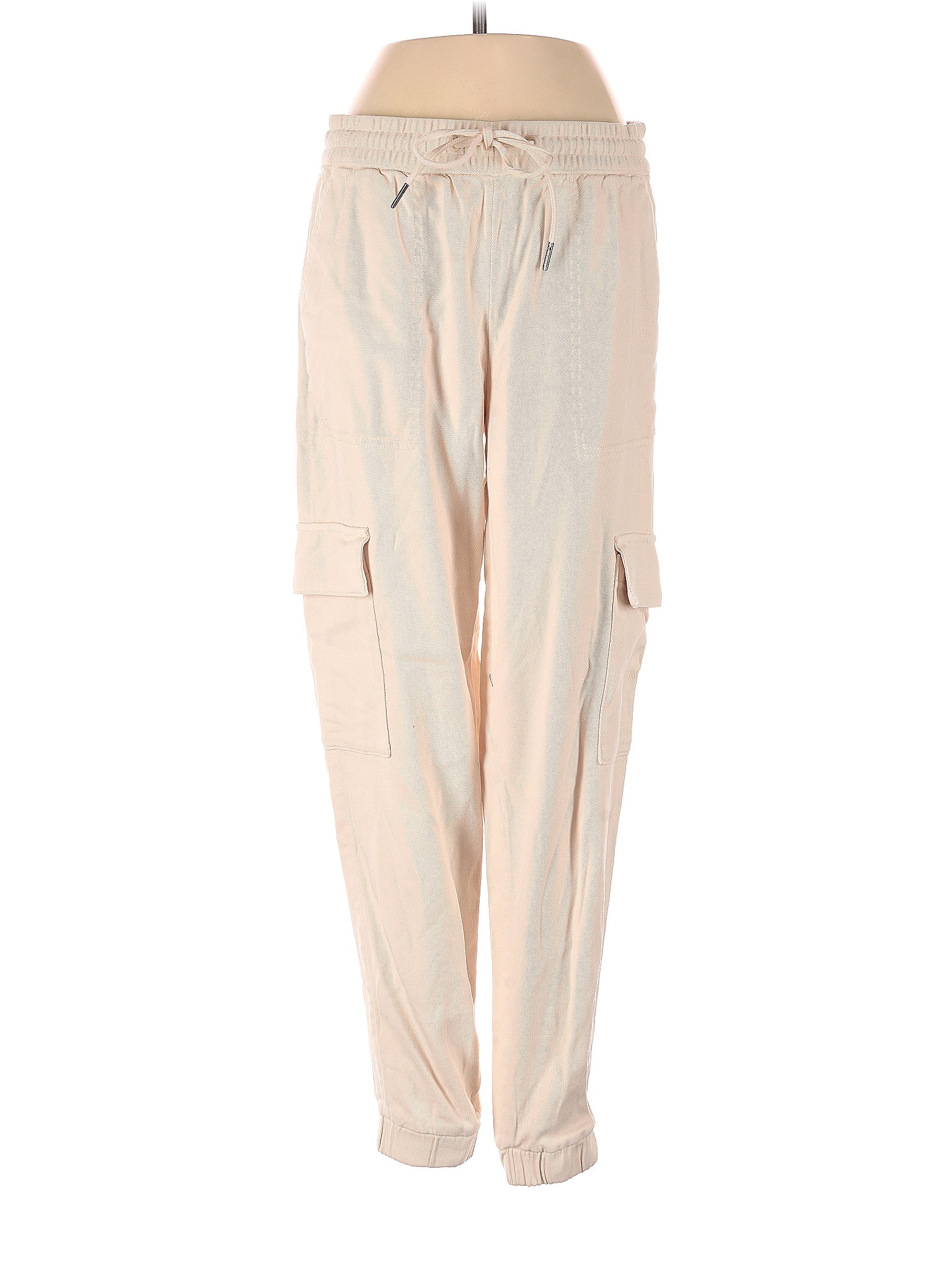 Banana Republic Solid Ivory Cargo Pants Size Xs Off Thredup