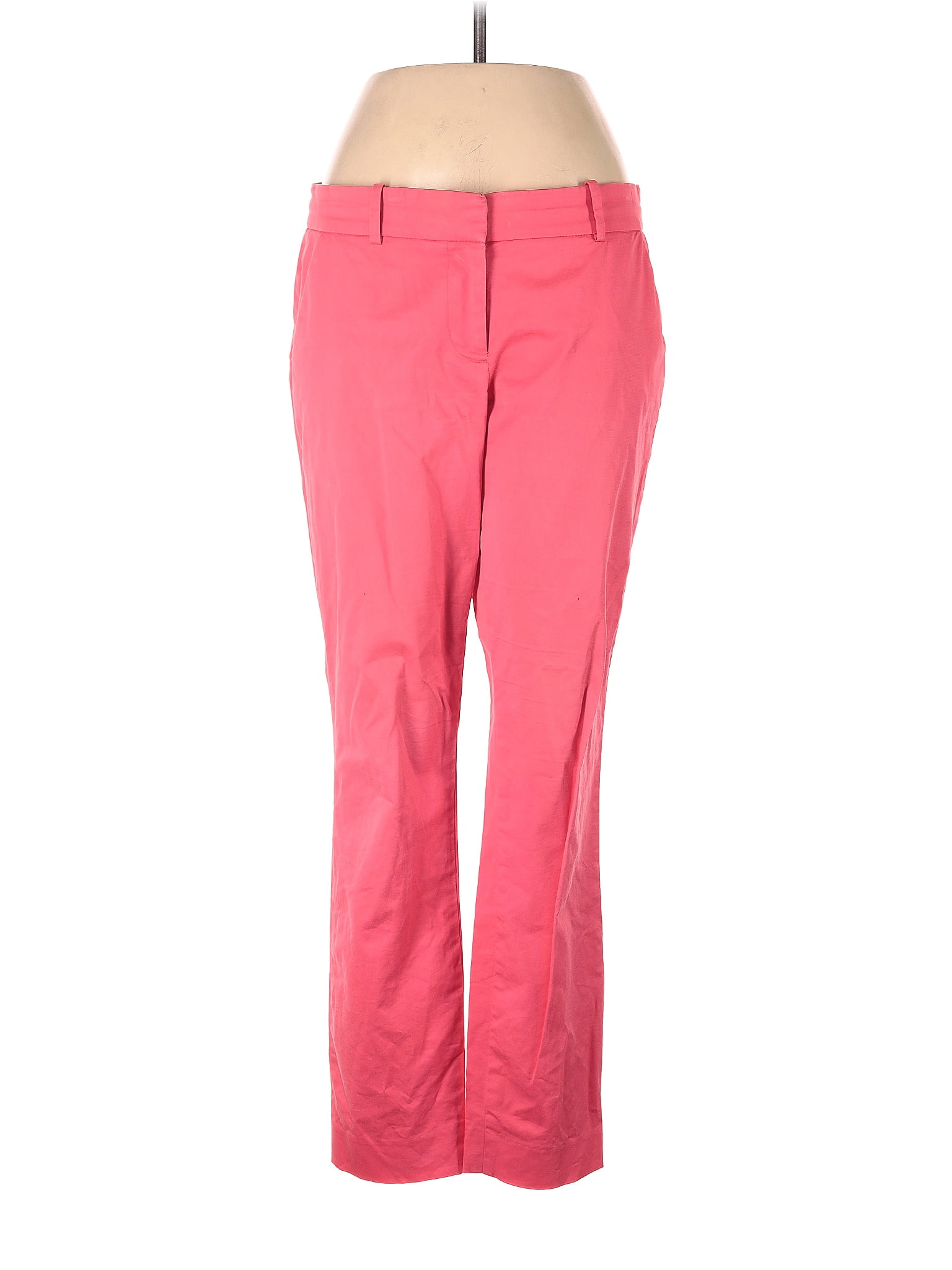 J Crew Solid Pink Dress Pants Size Off Thredup