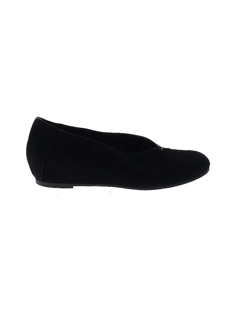 Eileen Fisher Solid Black Flats Size 7 1 2 69 Off ThredUp