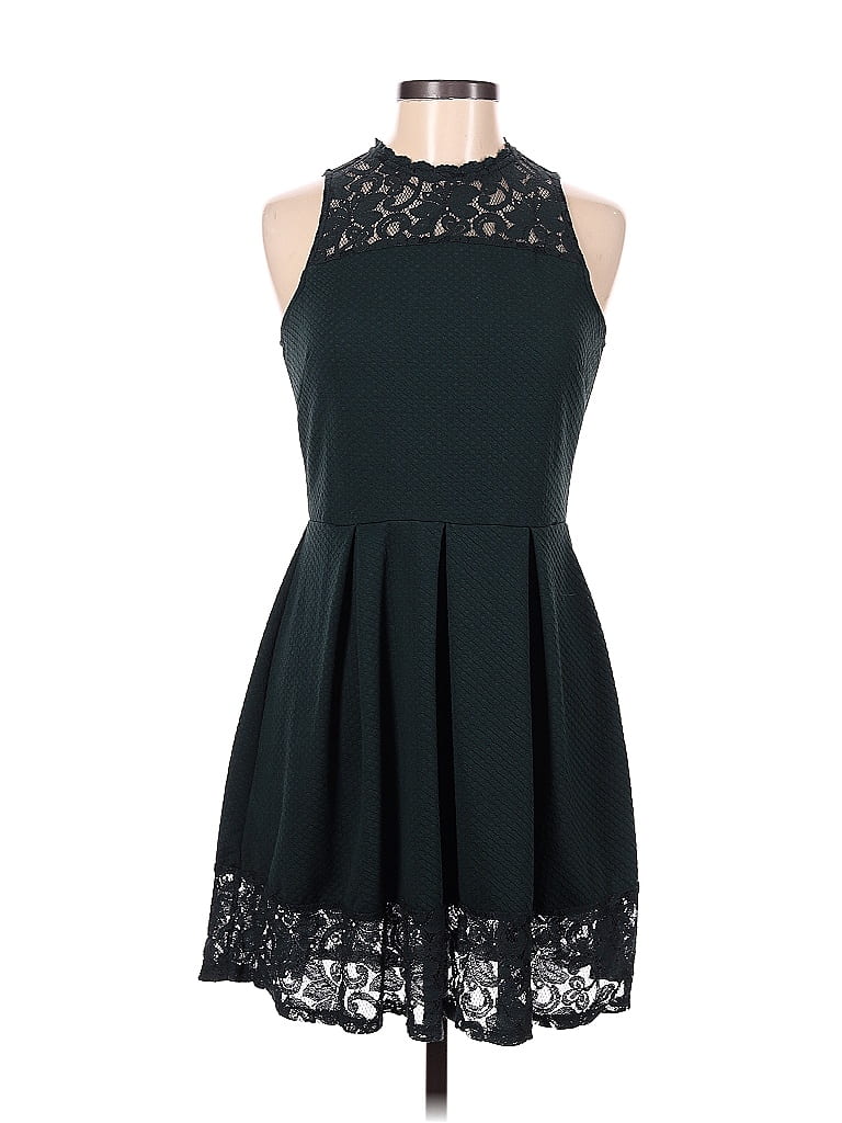 Rewind Solid Black Cocktail Dress Size M Off Thredup