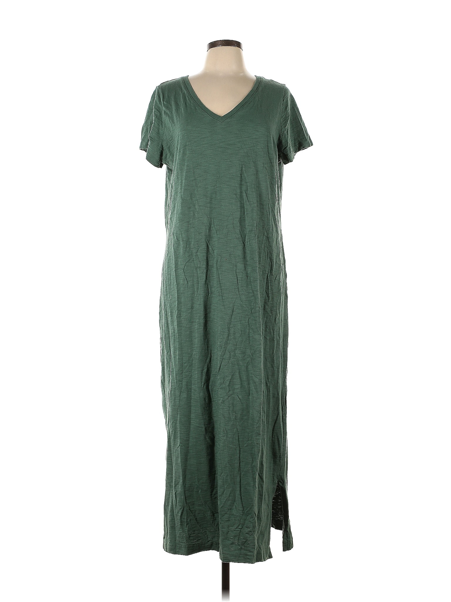 Universal Thread Solid Green Casual Dress Size L 36 Off ThredUp