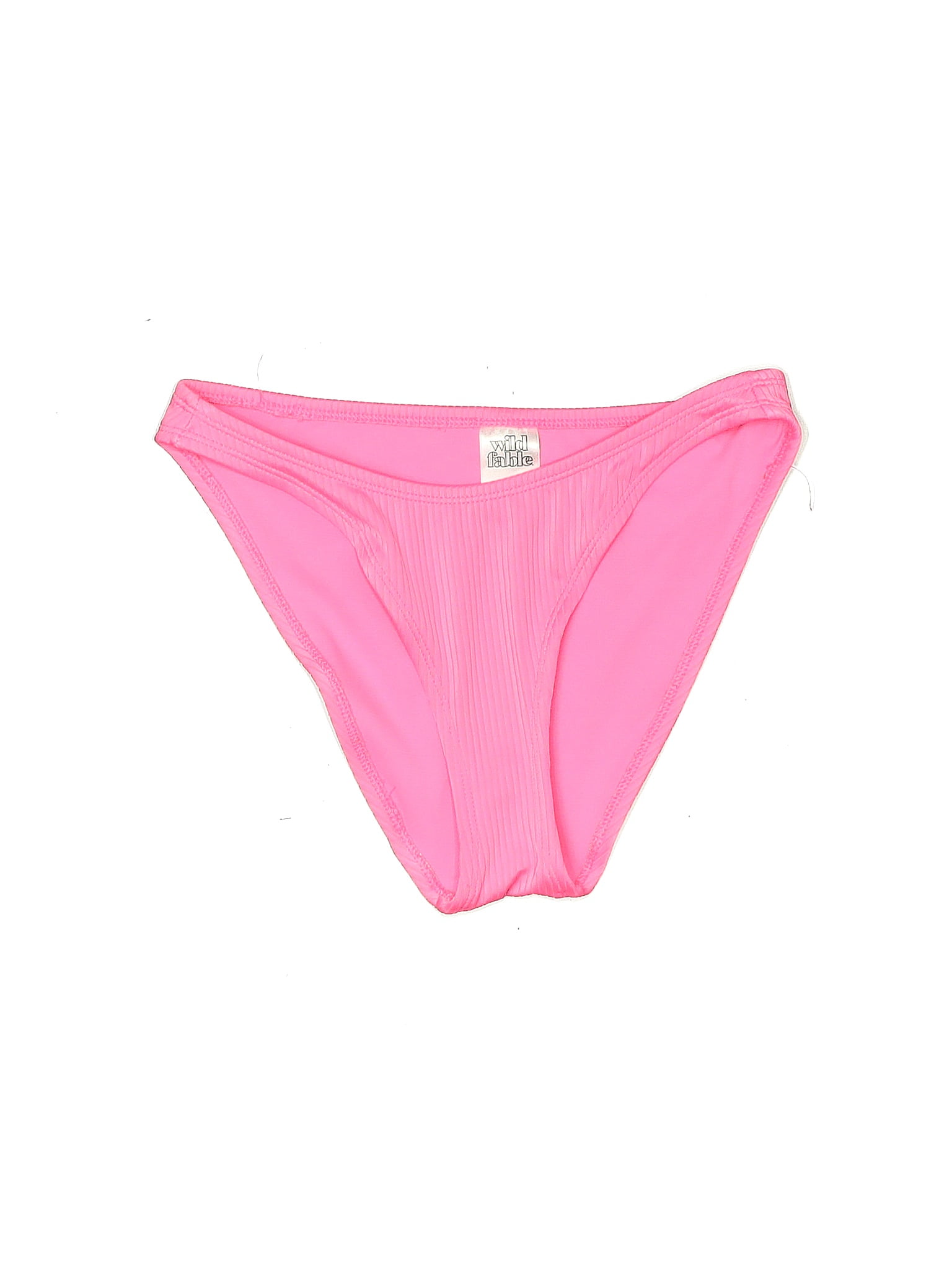 Wild Fable Recycled Polyester Solid Pink Swimsuit Bottoms Size Xs