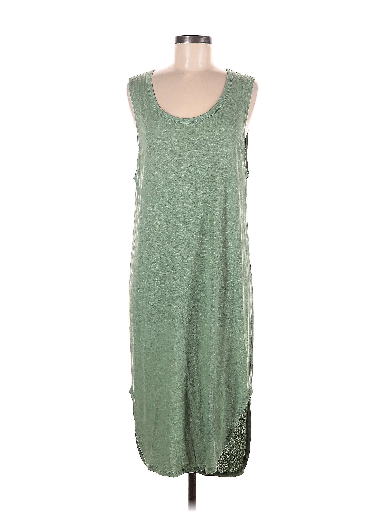 Aerie Solid Green Casual Dress Size M 49 Off ThredUp