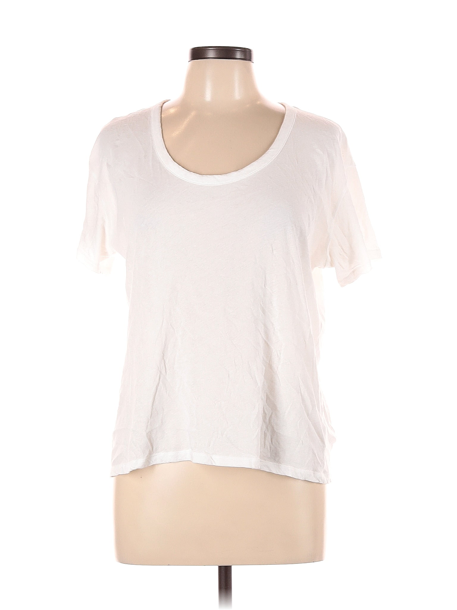 Everlane 100 Cotton White Short Sleeve T Shirt Size M 15 Off ThredUp