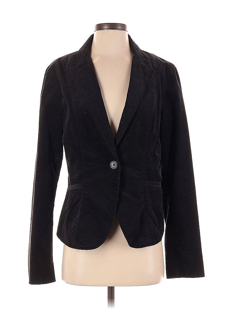 CALVIN KLEIN JEANS Solid Black Blazer Size M 70 Off ThredUp