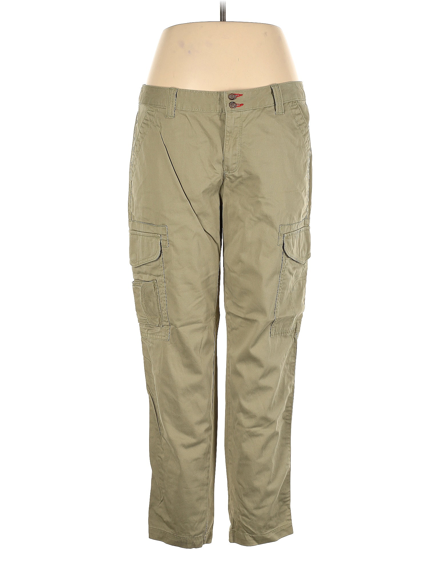 Gap Solid Green Khakis Size Off Thredup